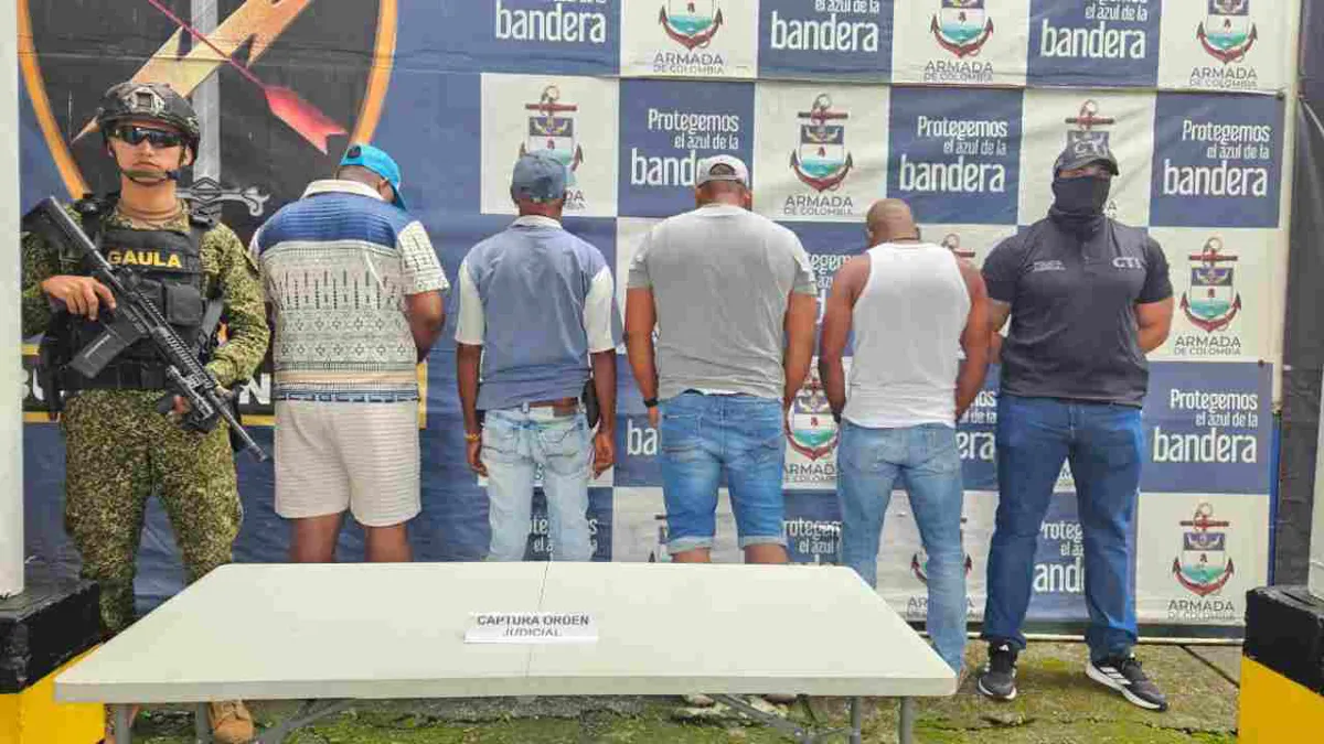 Capturan en Valle del Cauca a seis narcotraficantes pedidos en extradición por Estados Unidos