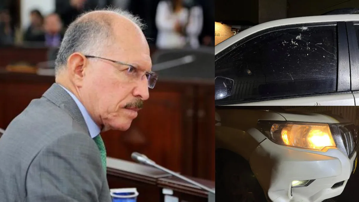 Senador Temístocles Ortega denuncia atentado en su contra