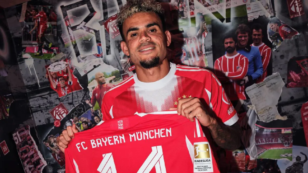 Luis Díaz firma hasta 2029 con el Bayern de Múnich
