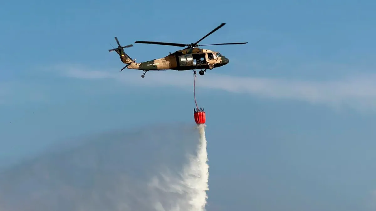 De aeronaves que fumigaban cultivos a extinción de incendios