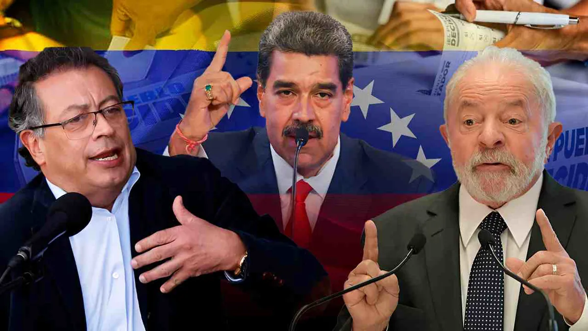 Petro dice que Colombia y Brasil no reconocerán victoria de Maduro si no son presentadas las actas