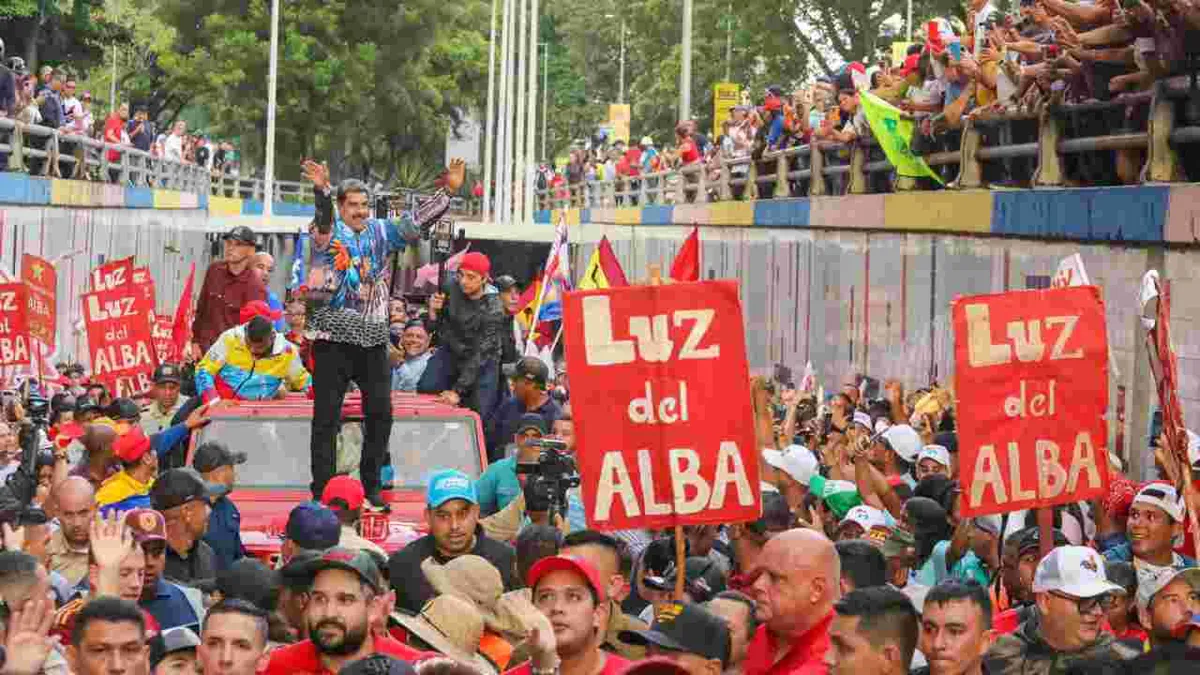 Maduro aseguró que millones de venezolanos lo respaldaron en  actos de campaña por su segunda reelección