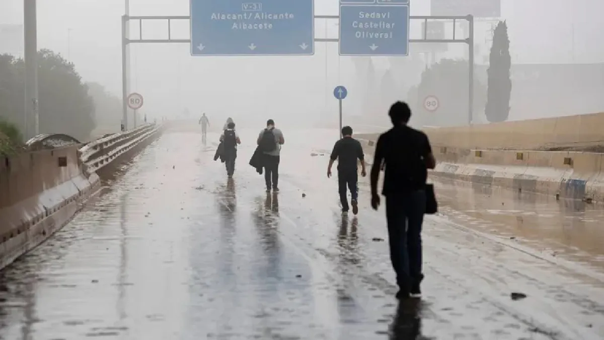 Más de 60 personas fallecidas en España por torrenciales lluvias