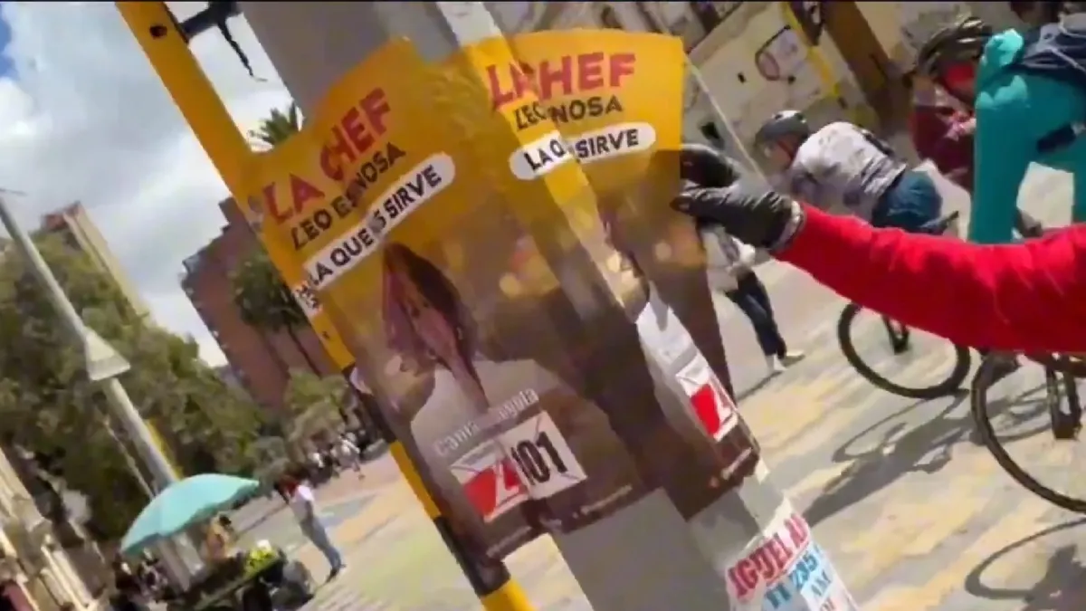 Candidatos presidenciales serán sancionados por contaminar el espacio público en Bogotá con publicidad ilegal