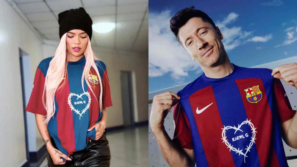 Karol G en el clásico: Llegan camisetas del Barca con logo de ‘La Bichota’