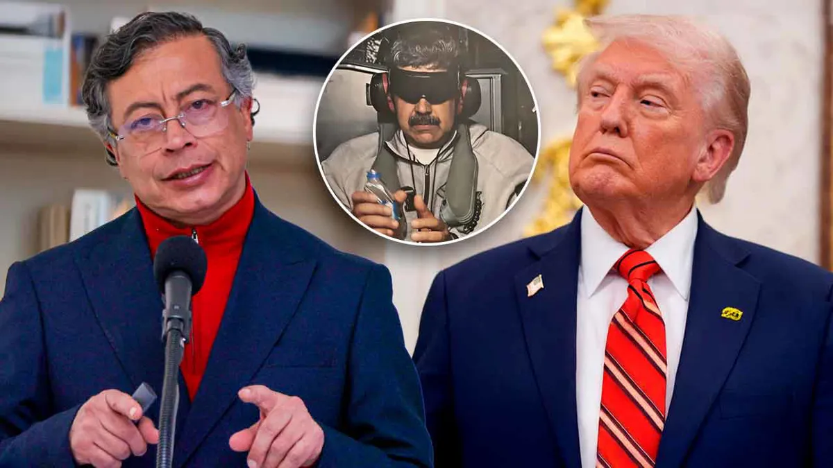 Petro dice que EEUU debe “devolver” a Maduro para que sea juzgado en Venezuela