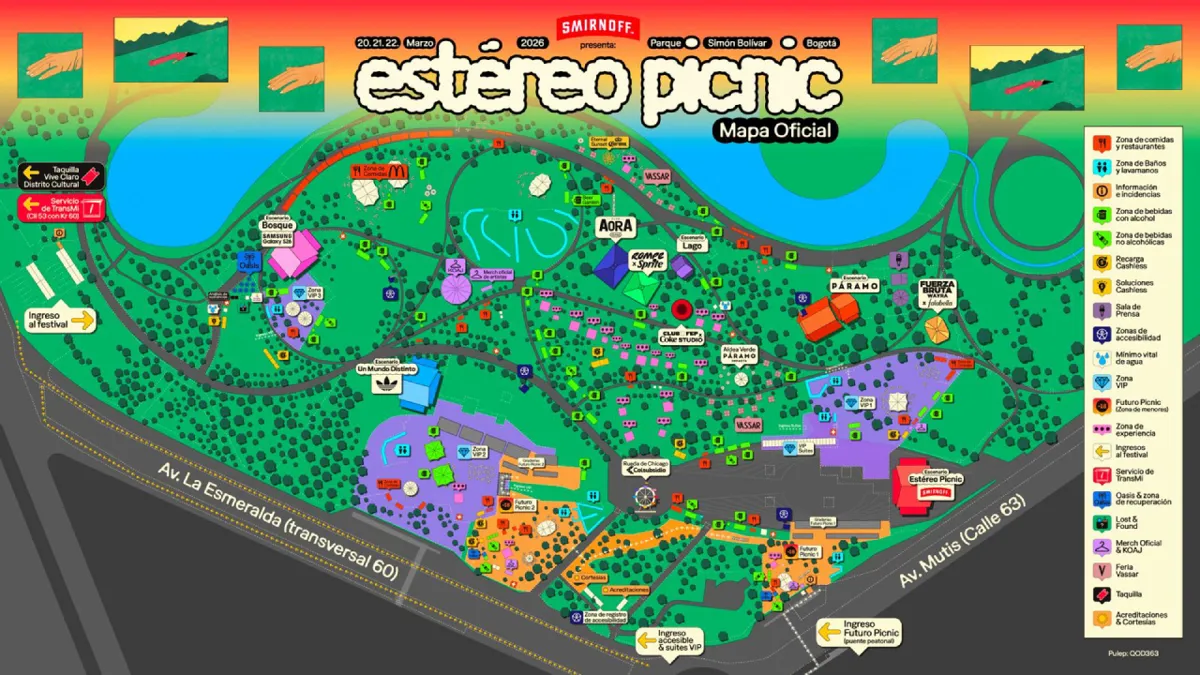 El Festival Estéreo Picnic cumple 15 años con su edición más ambiciosa: leyendas y más de 170.000 asistentes en el Simón Bolívar