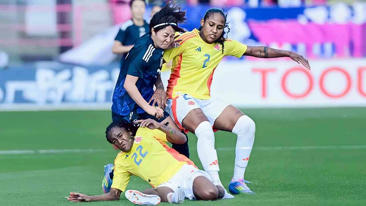 Selección Colombia femenina cae ante Japón en partido amistoso