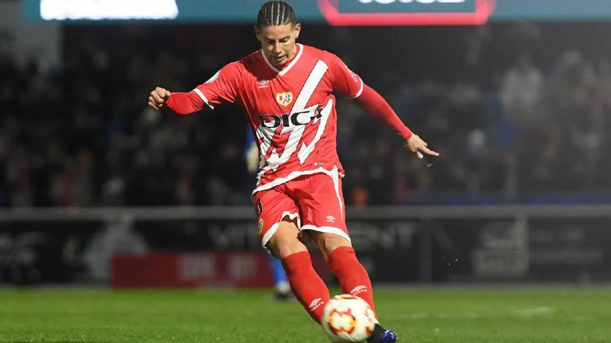 James Rodríguez no jugará en Copa del Rey ante el Racing Ferrol por un virus