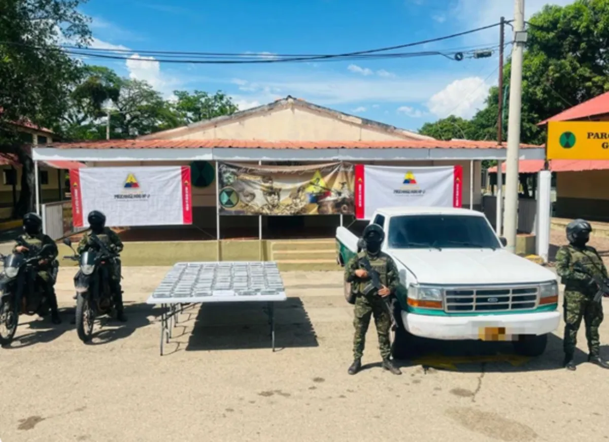Incautan 90 kilos de cocaína que el Eln pretendía enviar a Centroamérica