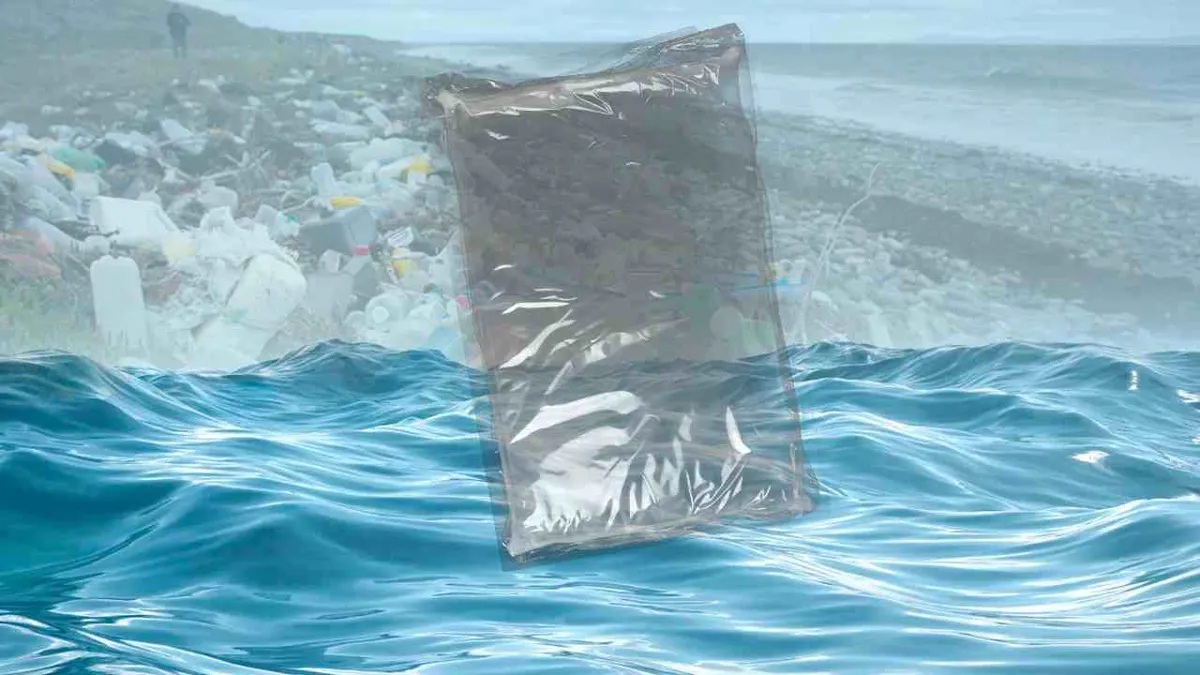 Desarrollan un plástico que se descompone en el agua del mar para reducir la contaminación