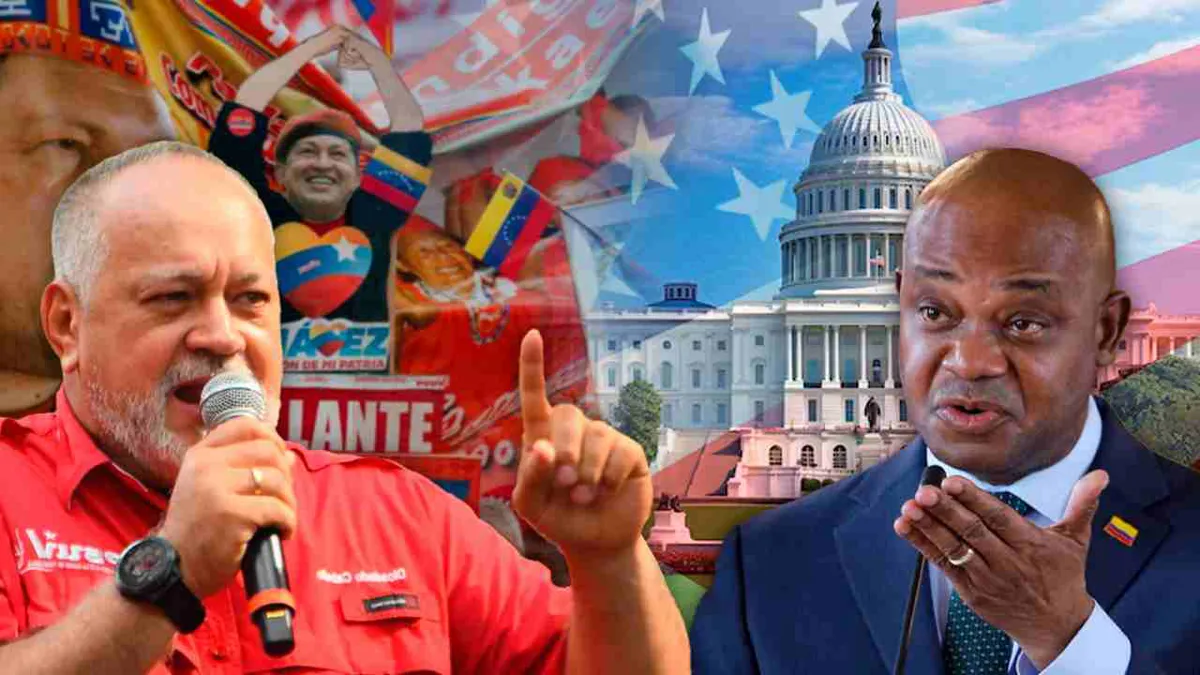 Diosdado Cabello acusó al canciller (e) Luis Gilberto Murillo de “trabajar” para EE.UU.