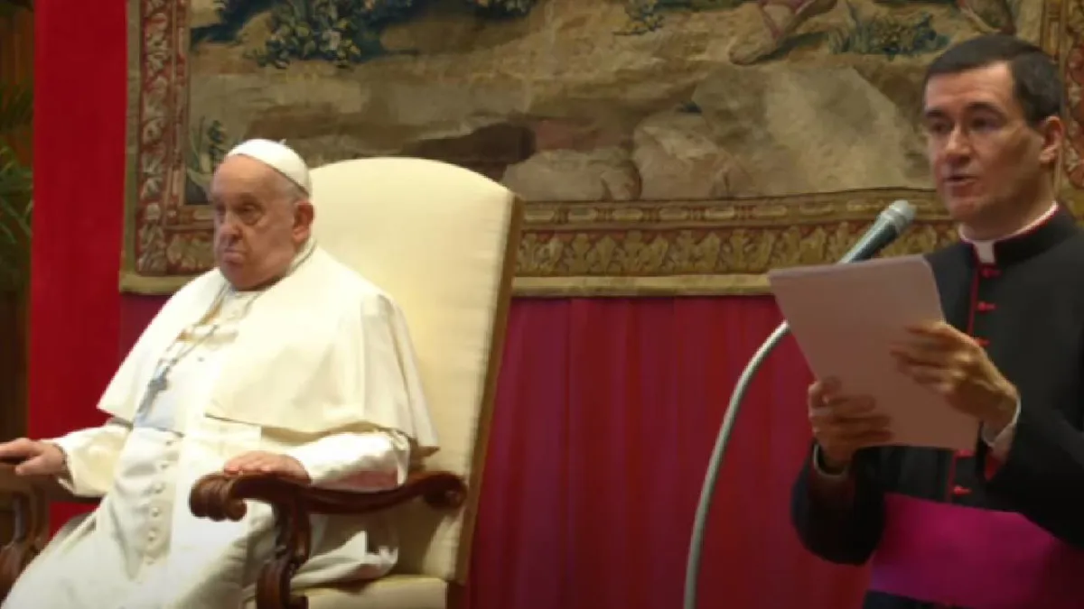 El papa Francisco considera “inaceptable” hablar de “derecho al aborto”