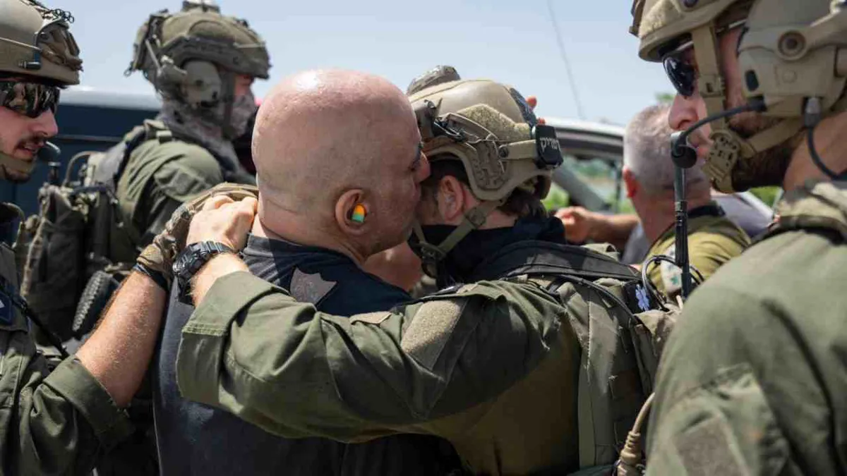Israel rescató a cuatro rehenes en operaciones en el centro de la Franja de Gaza
