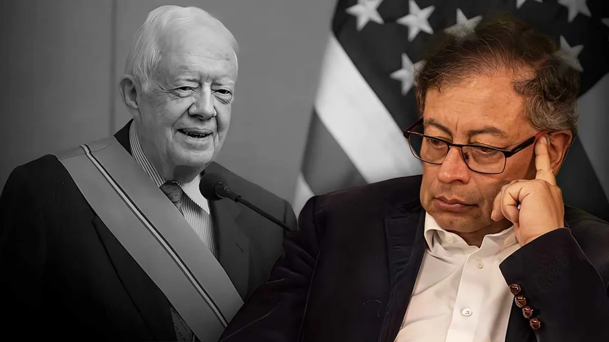 Petro destacó el papel de Carter para que “no se robaran las elecciones” en Colombia