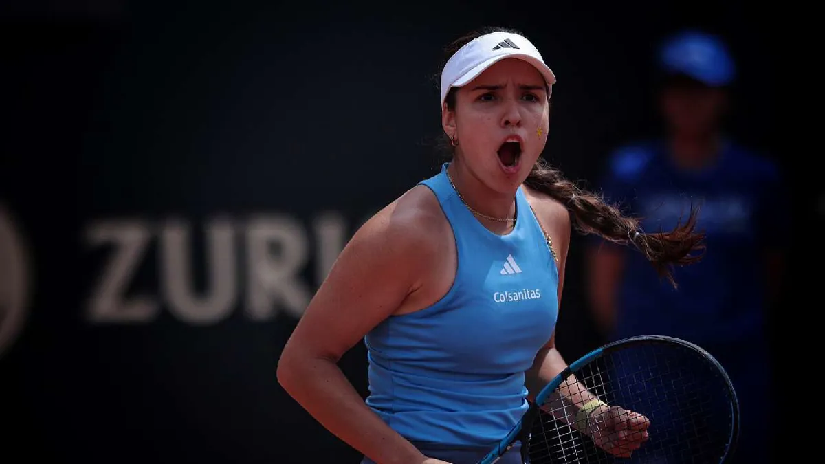 María Camila Osorio clasificó a los cuartos de final del Torneo WTA de Bogotá