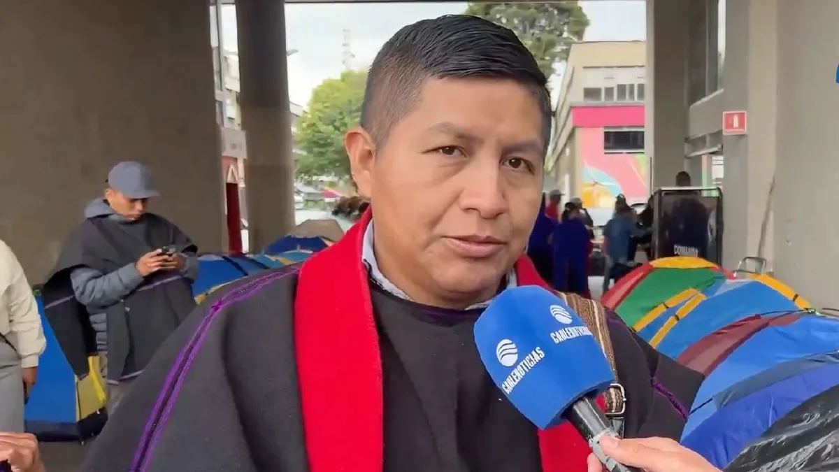 Misak llegan a Bogotá: 500 indígenas exigen al Gobierno Petro cumplir acuerdos territoriales