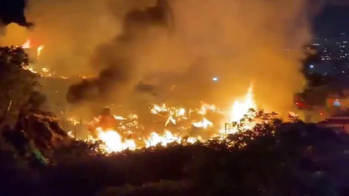 Incendio consume cerca de 70 casas en barrio informal de Bogotá