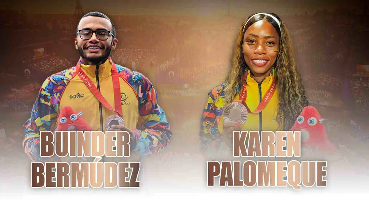 Palomeque y Bermúdez suman dos medallas de bronce en los Juegos Paralímpicos