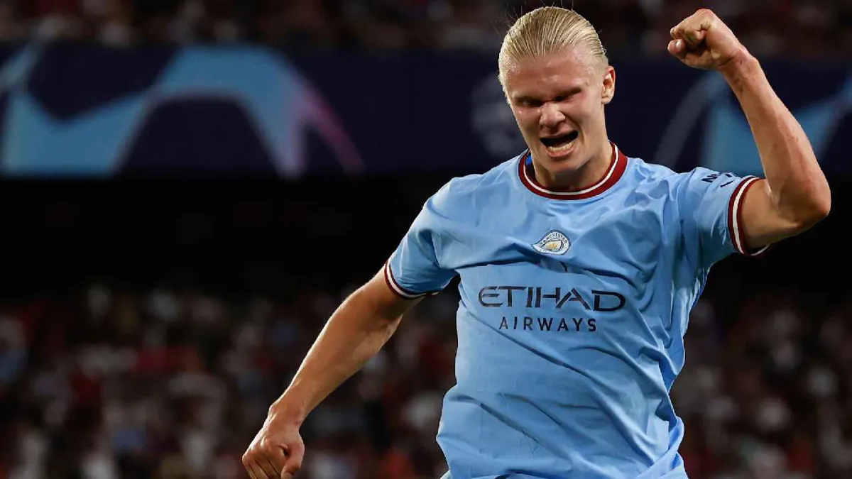Haaland renueva contrato con el Machester City hasta 2034