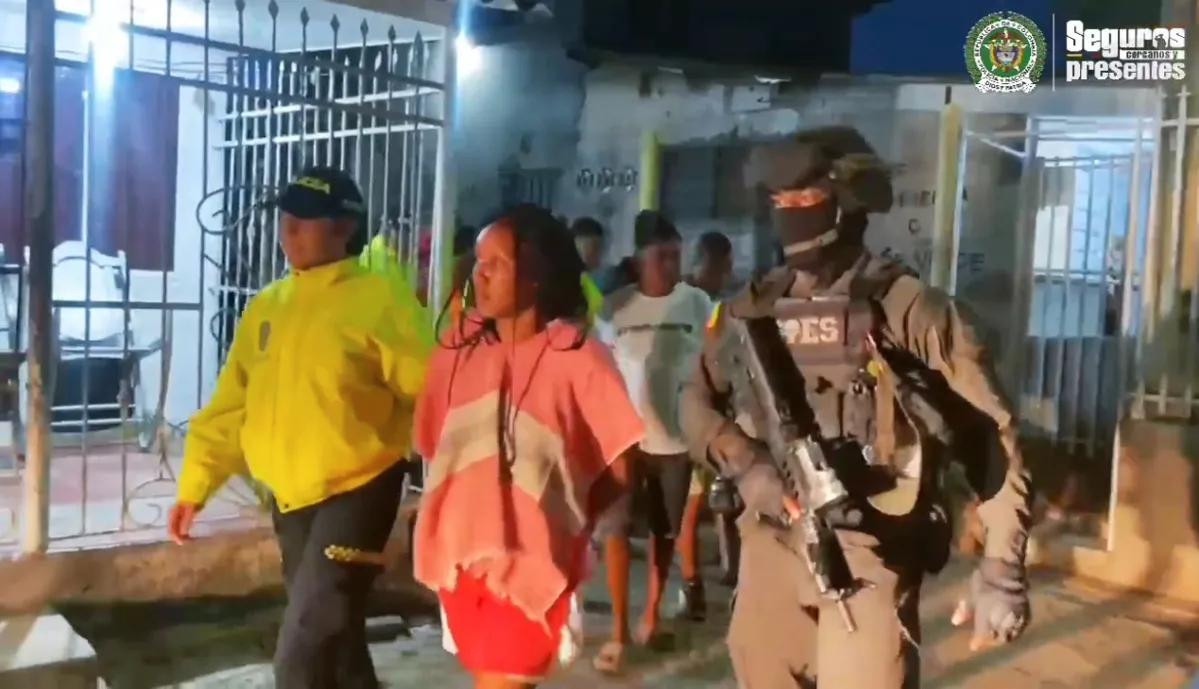 Once capturas en allanamientos contra ‘Los Pepes’ en Malambo, Atlántico