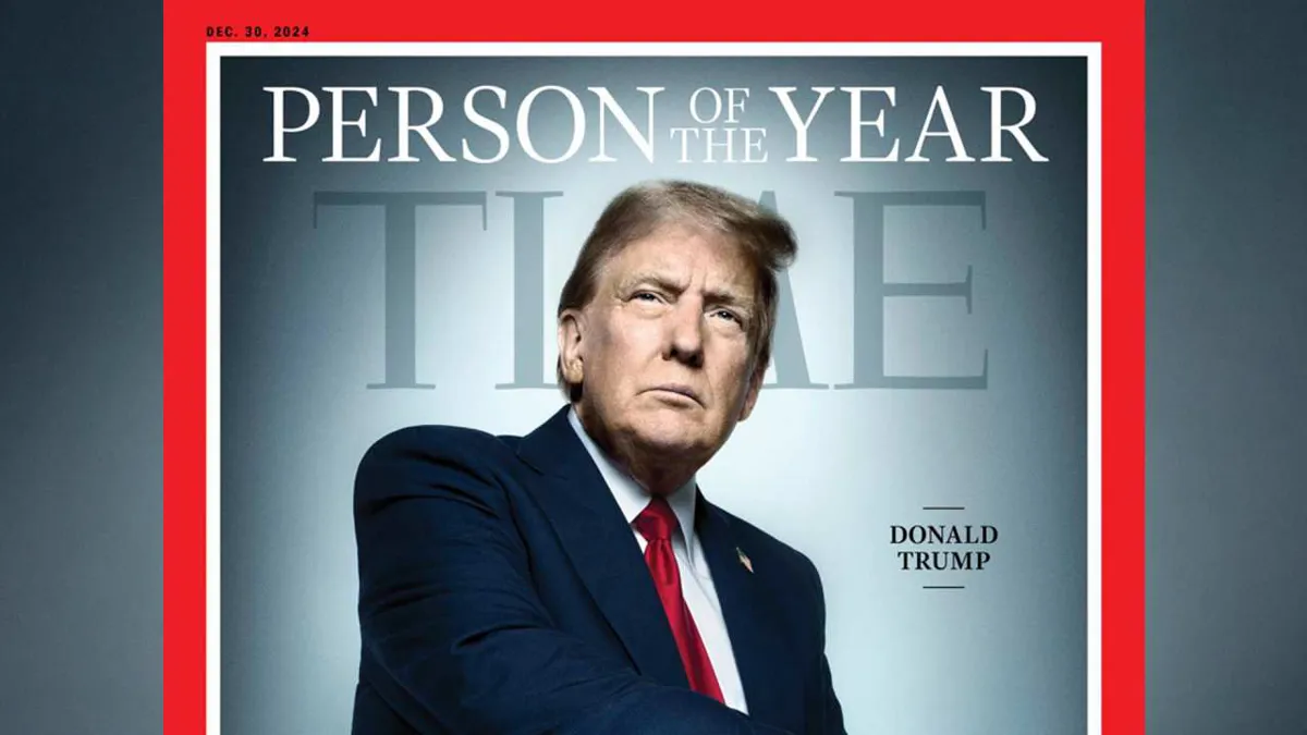 Donald Trump, elegido Persona del Año 2024 por la revista Time