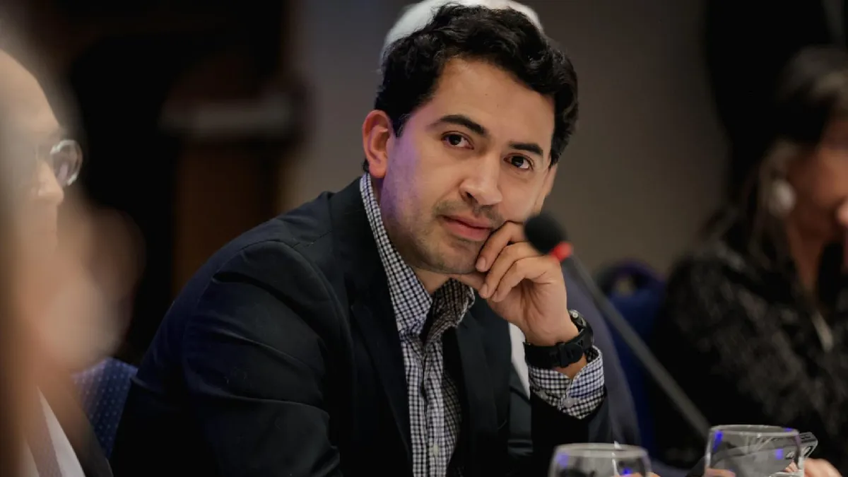 Daniel Briceño fue el más votado en Colombia, con cifra récord para la Cámara