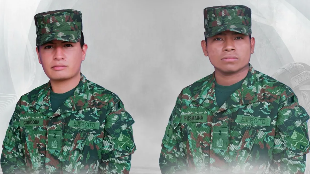 Dos soldados mueren en un combate contra disidentes en el Cauca