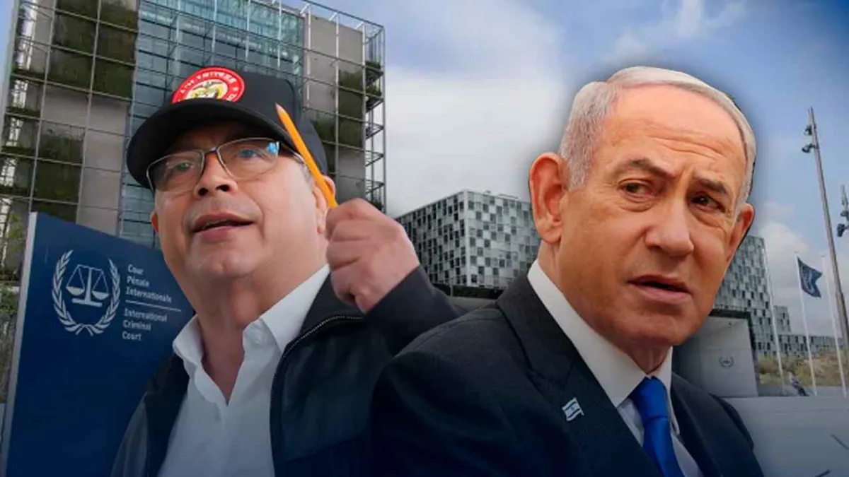 Petro celebra petición de la CPI sobre orden de arresto contra Benjamín Netanyahu