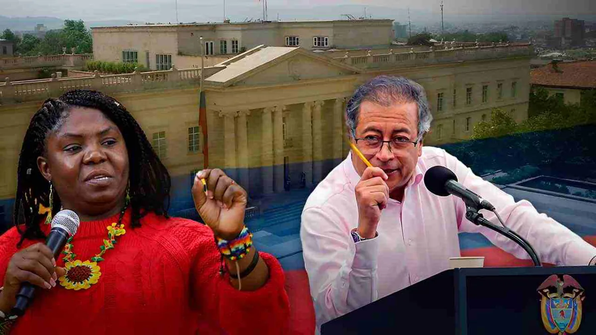 Francia Márquez reivindica el “cambio” tras dos años del gobierno de Petro