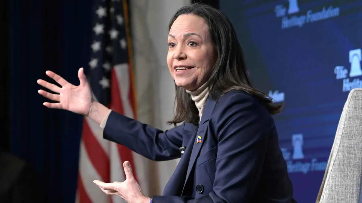 “Venezuela tendrá una transición ordenada y será el mejor aliado de EEUU en las Américas”: Machado