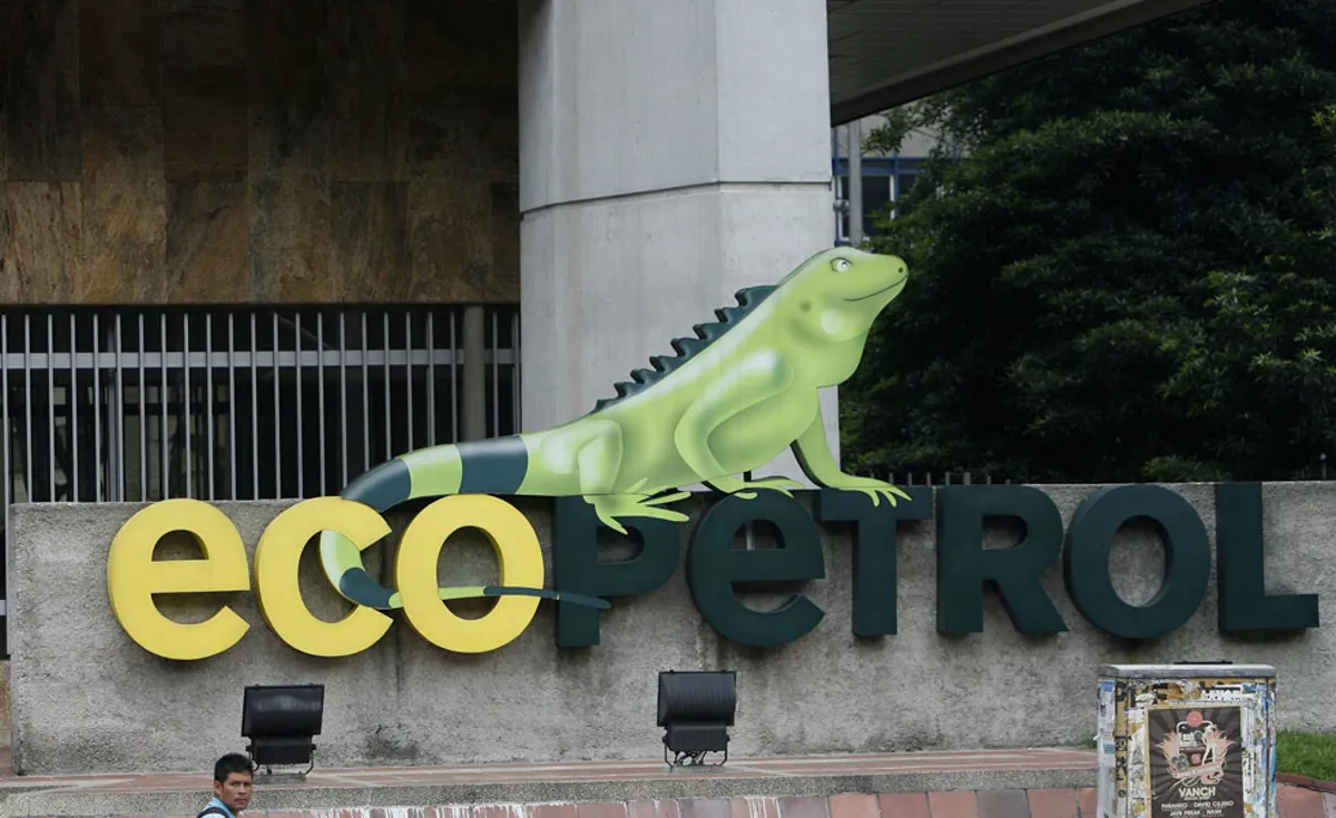 Ecopetrol tuvo un beneficio neto de 1.356 millones de dólares en 2025, una caída del 44,8%