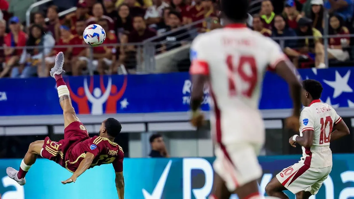 Canadá le ganó a Venezuela y se metió en la semifinal de la Copa América