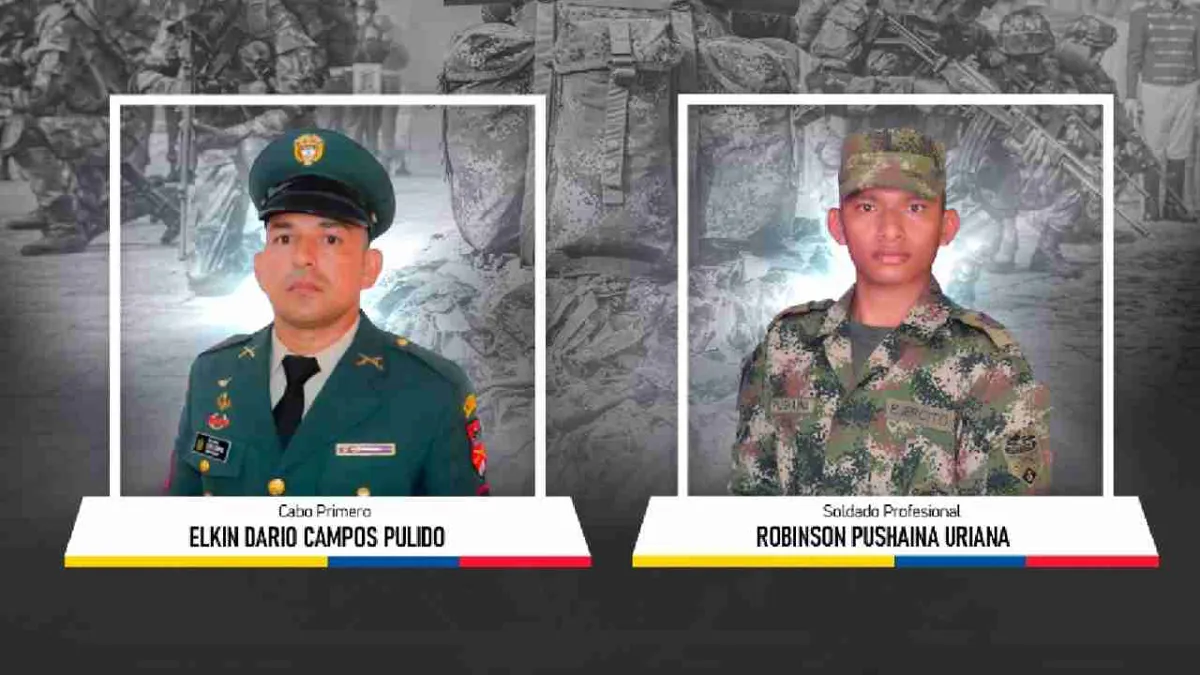 Dos militares muertos en combates contra el Clan del Golfo en La Guajira