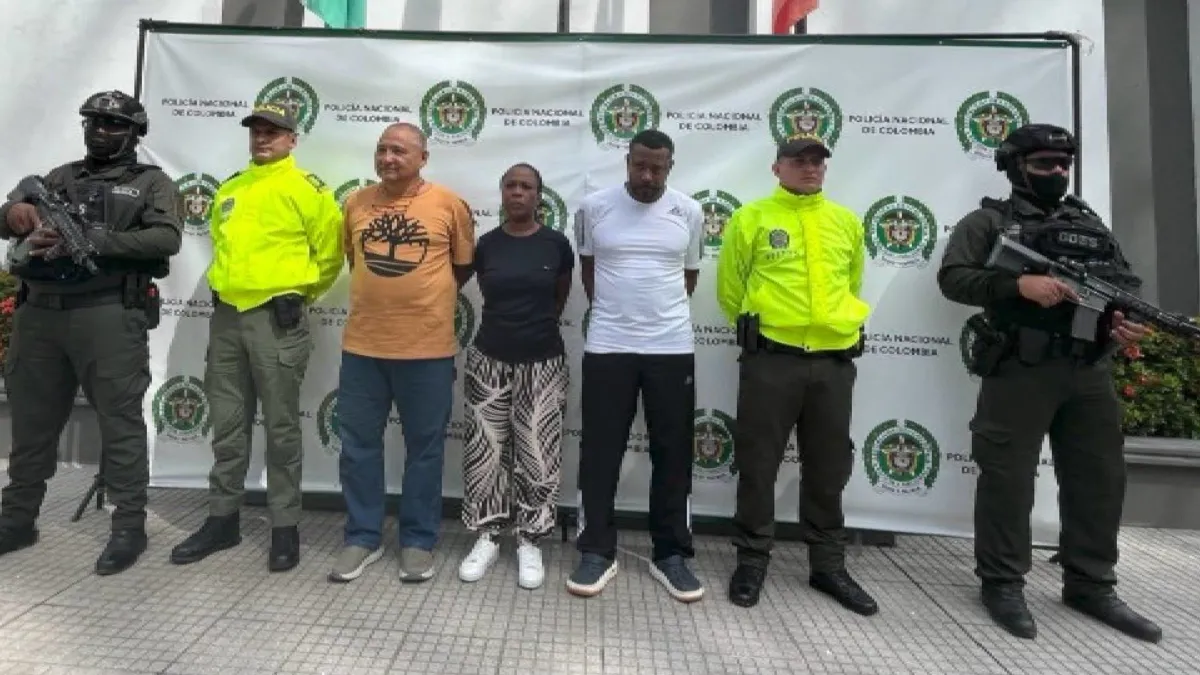 A la cárcel tres capturados por lavado de millonarios fondos del narcotráfico