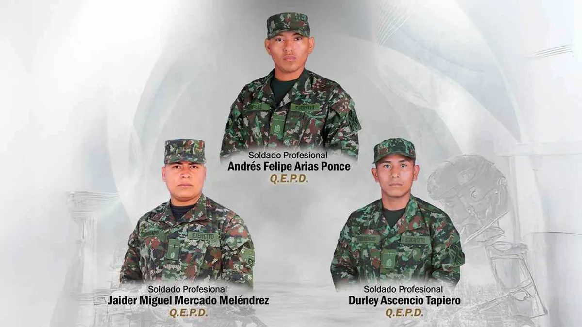 Tres soldados mueren en un ataque con explosivos del ELN en Boyacá