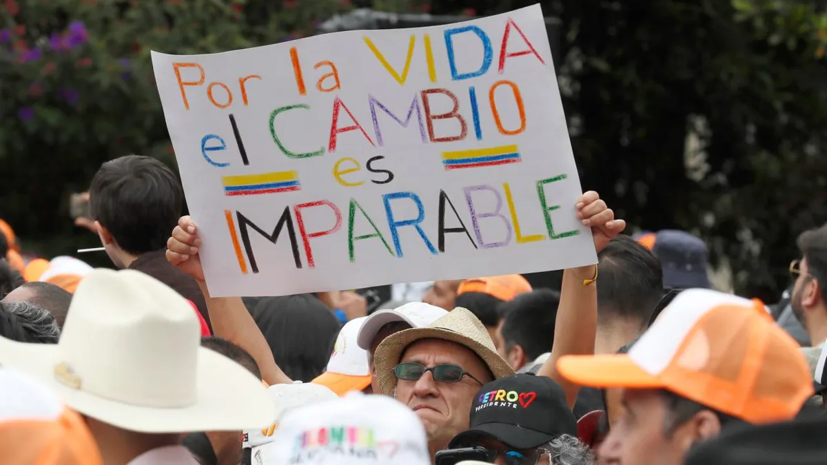 Conozca los puntos de concentración de las marchas convocadas por Petro