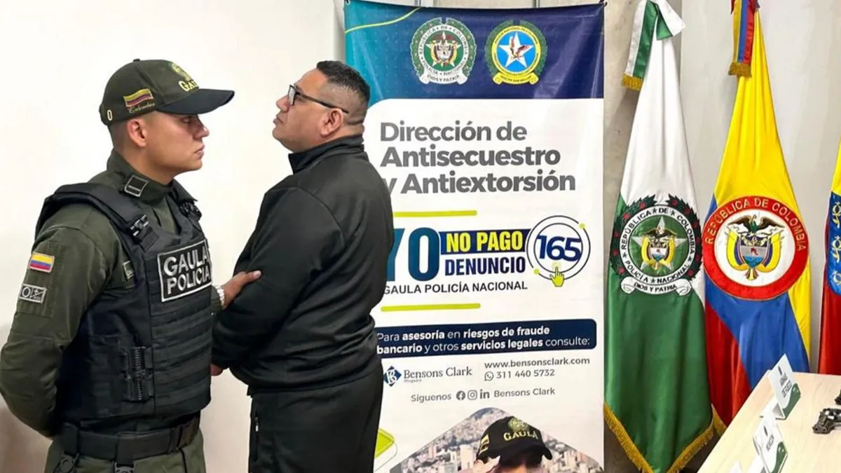 Detienen al coordinador de logística de la banda criminal Tren de Aragua en Bogotá