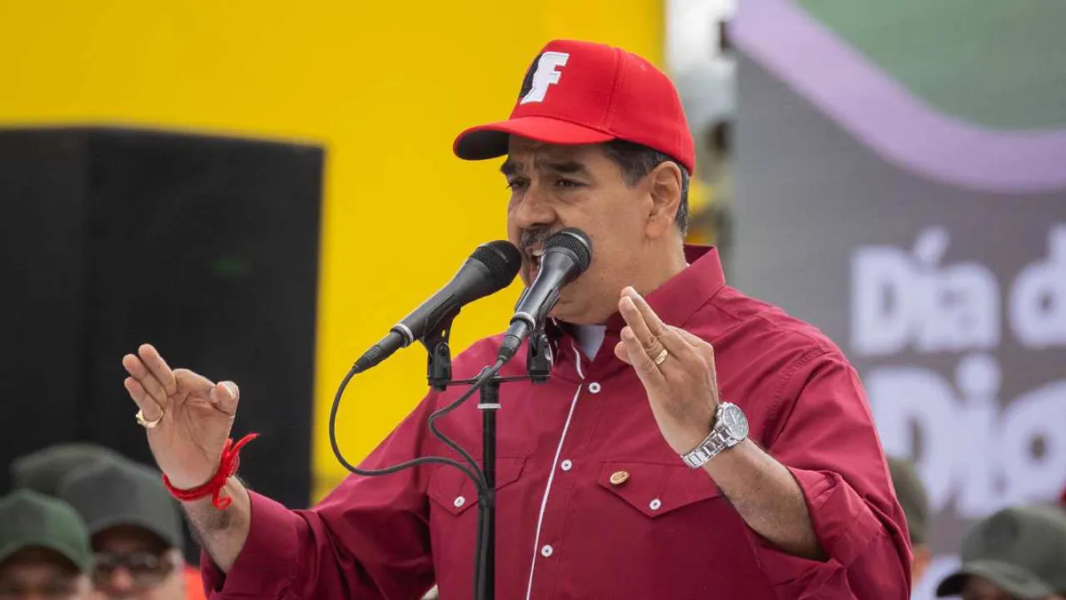 Maduro dice que en EEUU se transmiten “noticias falsas” sobre Venezuela