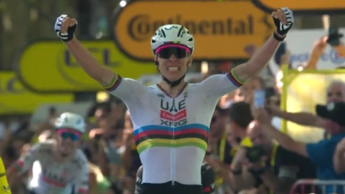 Pogacar se impone en la cuarta etapa del Tour de Francia