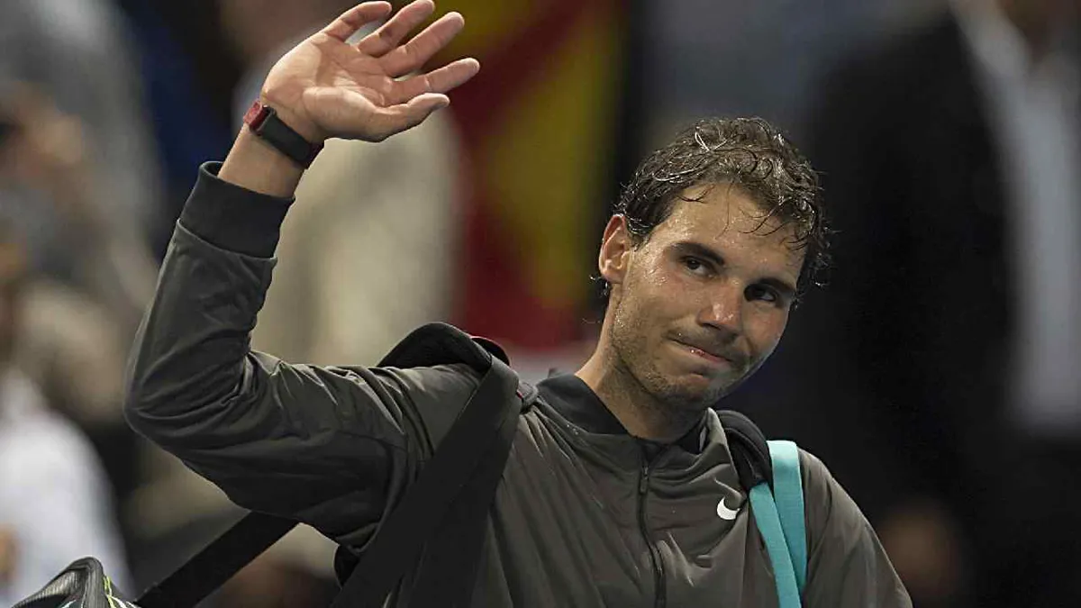 El español Rafael Nadal anuncia su retiro del tenis
