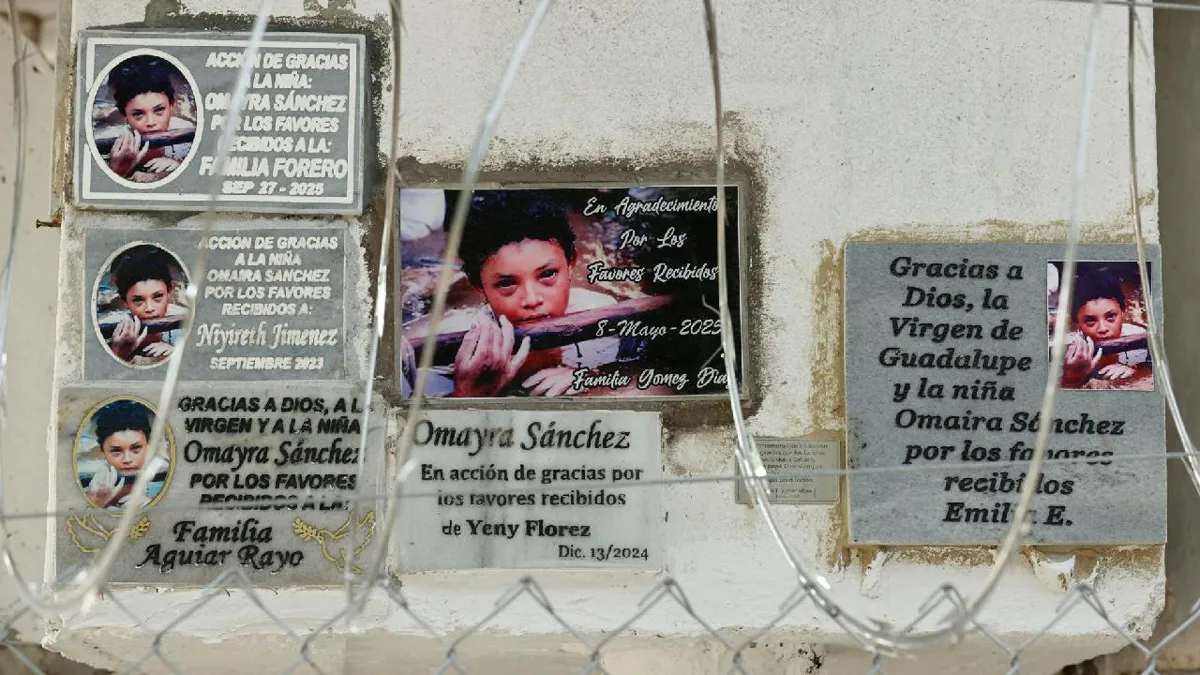 La imagen de Omaira quedó grabada en la memoria colectiva y en dos testigos de su historia