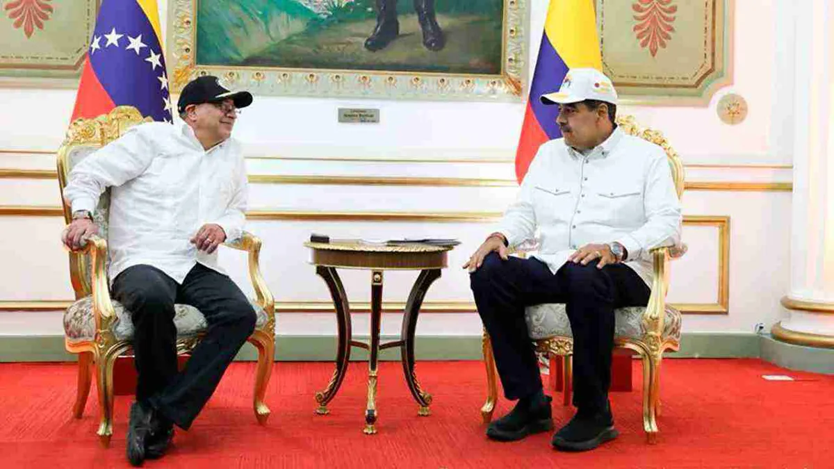Nicolás Maduro y Gustavo Petro coinciden en profundizar las relaciones bilaterales