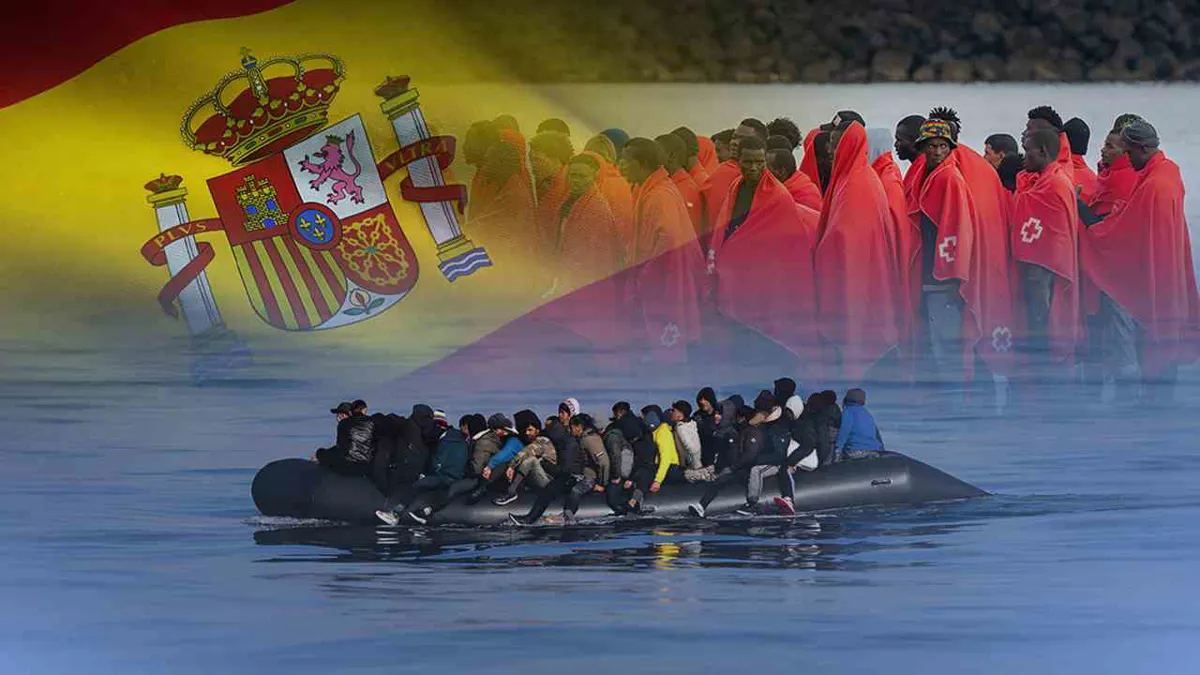 España bate el récord de llegadas de migrantes por mar, con 57.738 personas en 2024