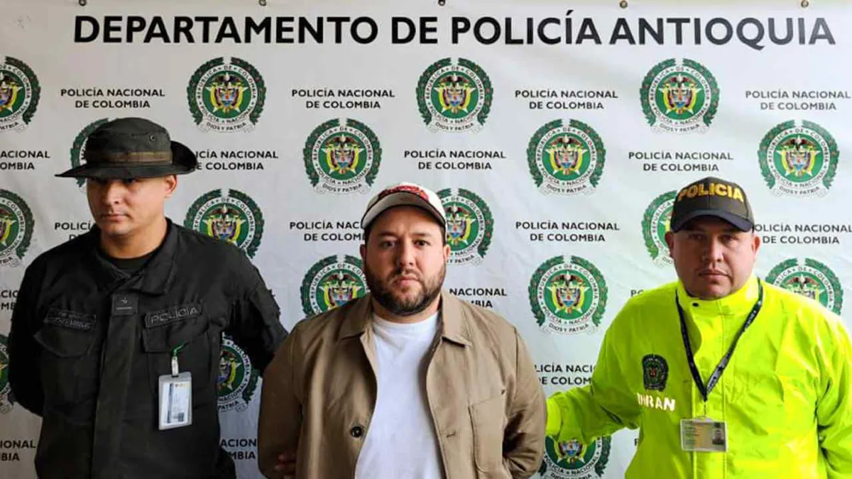 Cae en Medellín poderoso miembro del cartel de Sinaloa requerido en extradición por EEUU