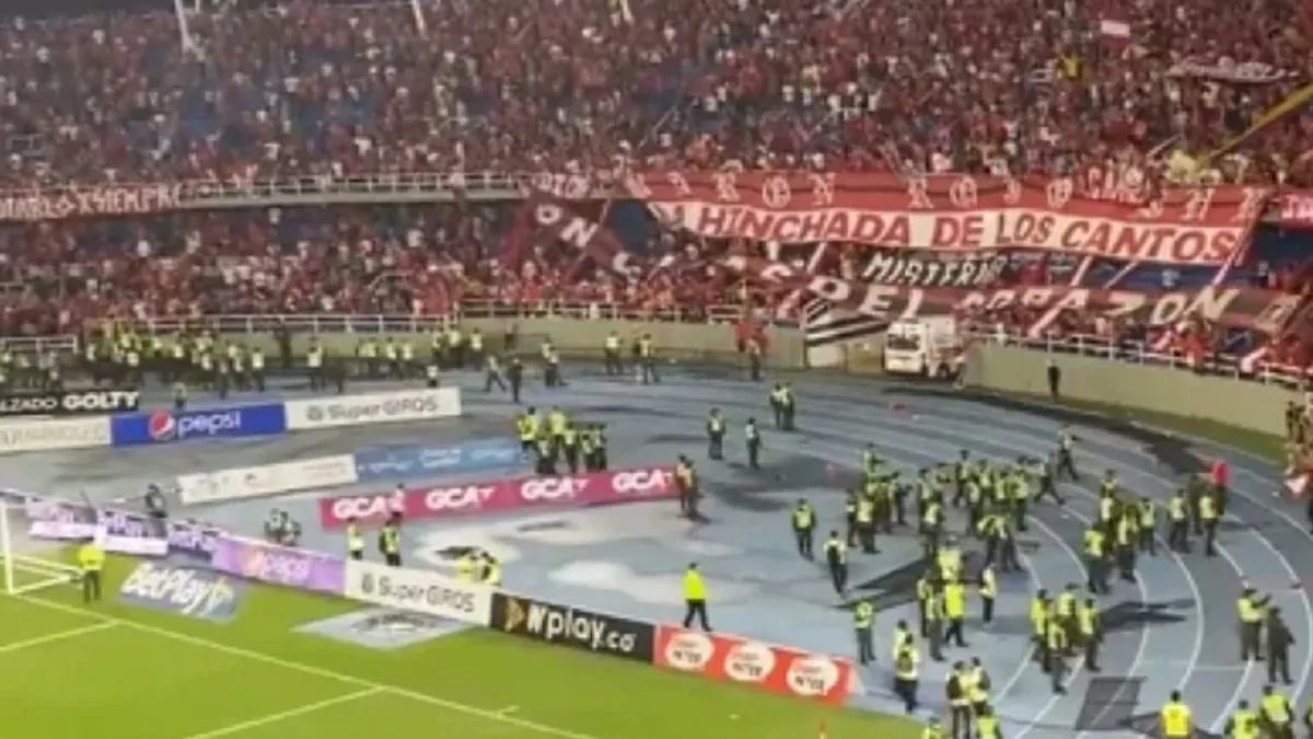 Disturbios en Cali después de final entre América y Nacional