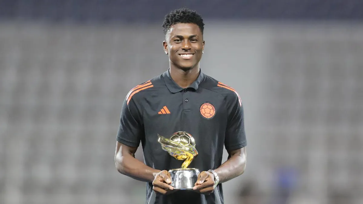 Néiser Villarreal, el goleador del Sudamericano Sub-20
