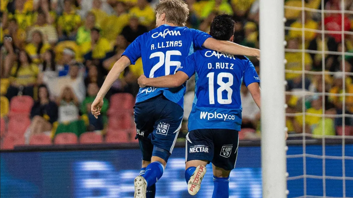 Millonarios vence a Bucaramanga y es lider de la liga