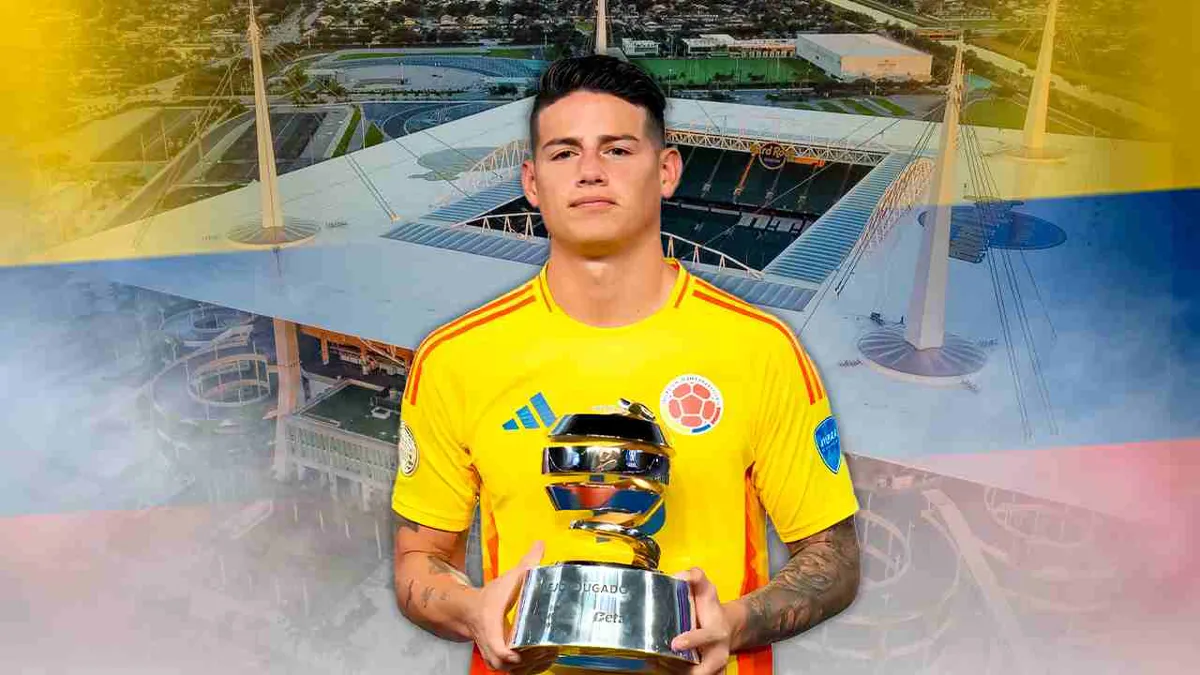 James Rodríguez ganó el premio al mejor jugador de la Copa América 2024