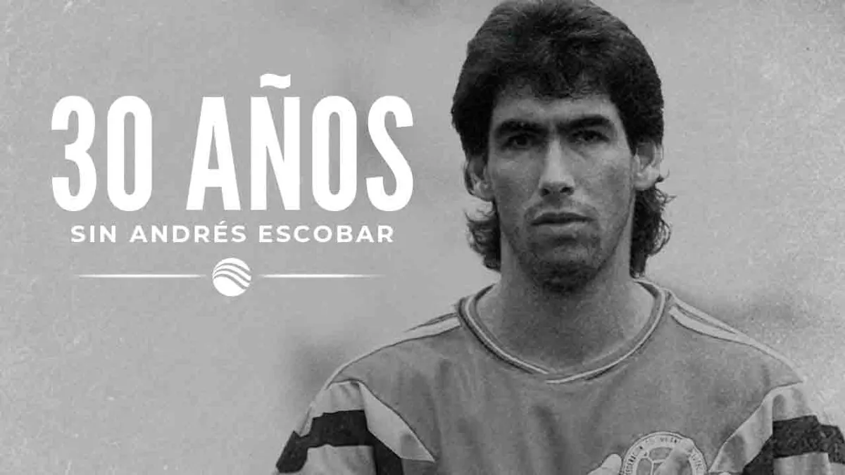 30 años sin Andrés Escobar: un legado inmortal en el fútbol colombiano